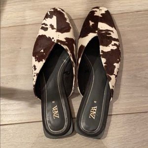 Zara flats unworn